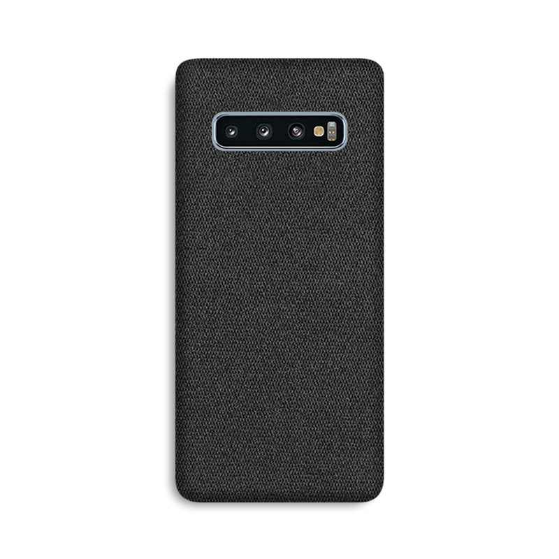 Fabric Samsung Case Mobile Phone Cases Sequoia Black S10