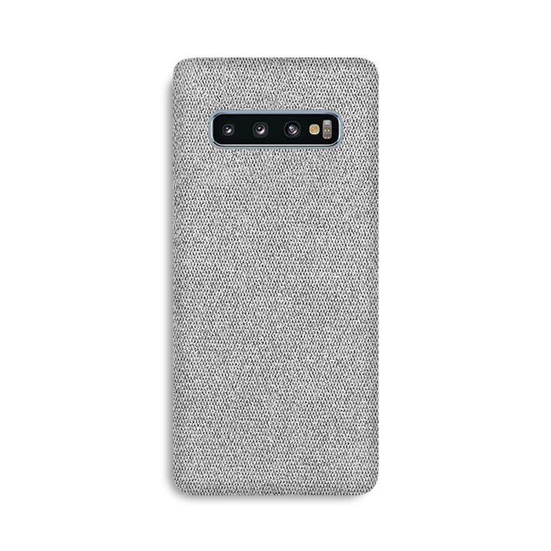 Fabric Samsung Case Mobile Phone Cases Sequoia Light Grey S10