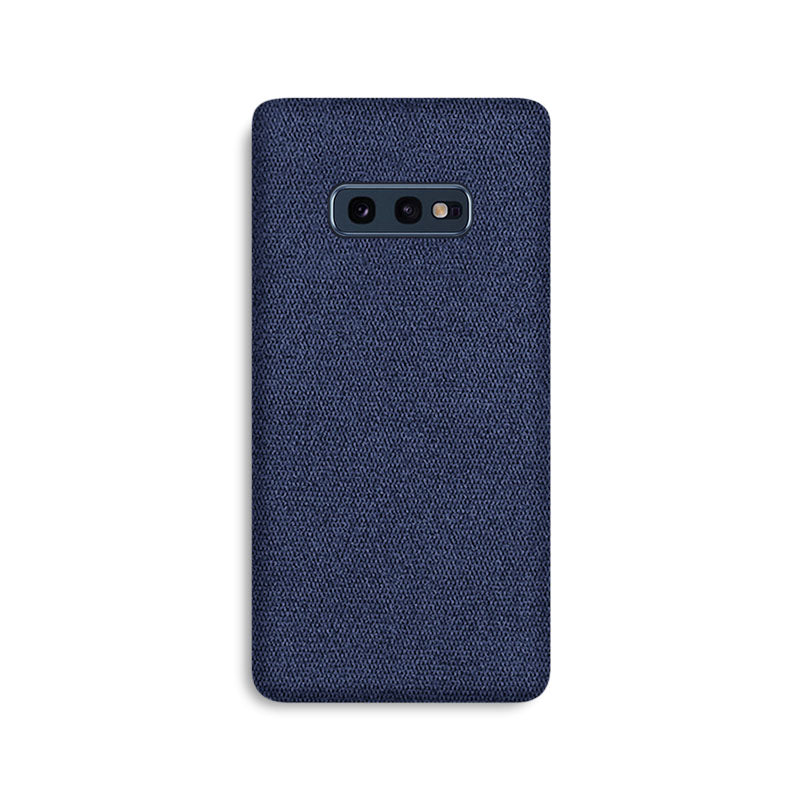Fabric Samsung Case Mobile Phone Cases Sequoia Blue S10e