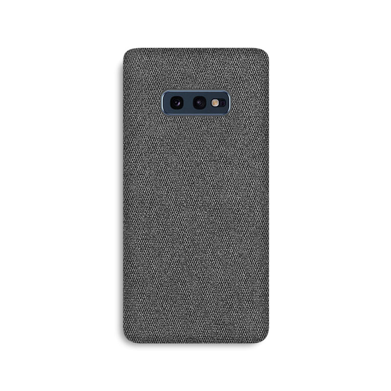 Fabric Samsung Case Mobile Phone Cases Sequoia Dark Grey S10e