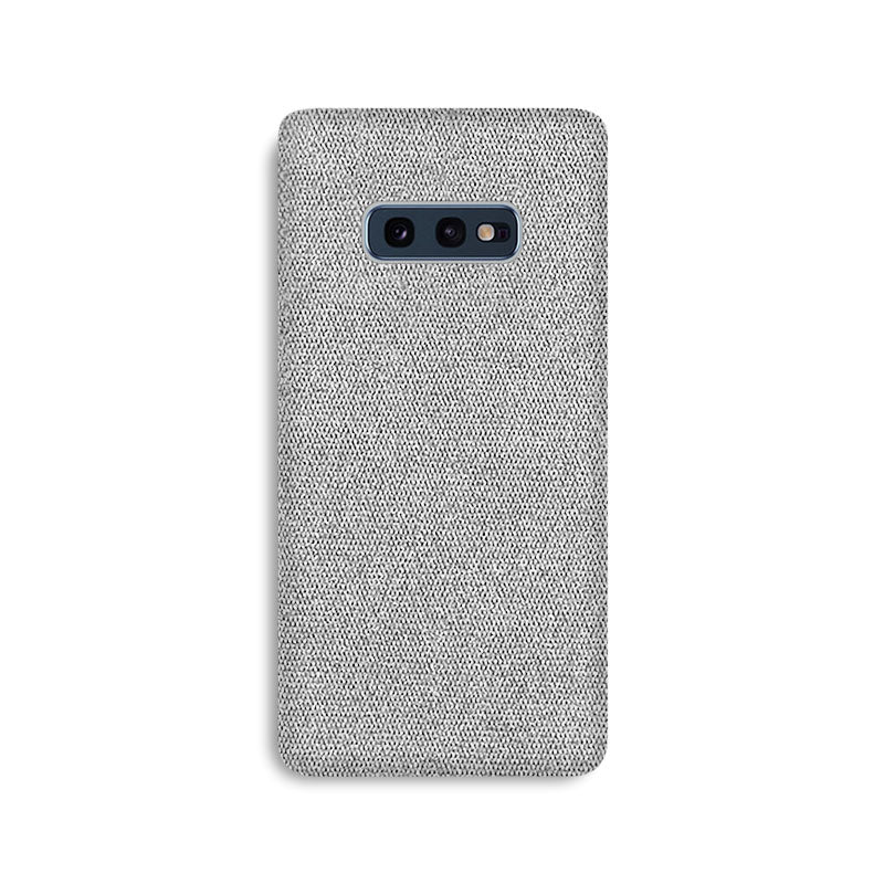 Fabric Samsung Case Mobile Phone Cases Sequoia Light Grey S10e