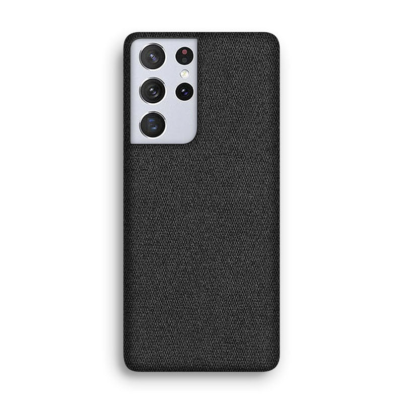 Fabric Samsung Case Mobile Phone Cases Sequoia Black S21 Ultra