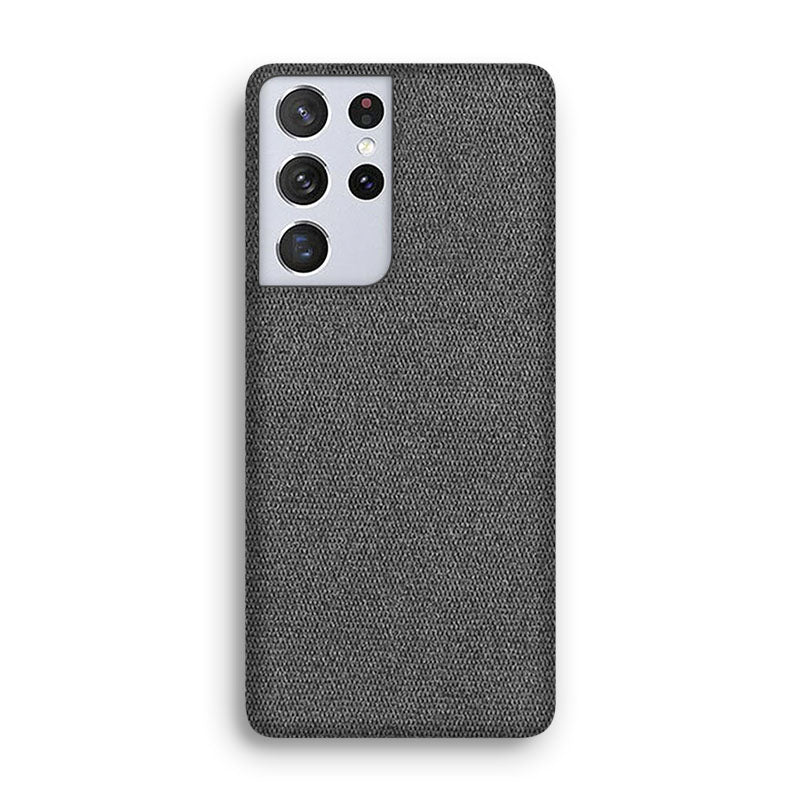Fabric Samsung Case Mobile Phone Cases Sequoia Dark Grey S21 Ultra