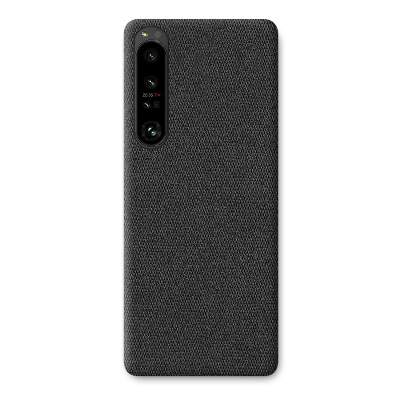 Fabric Sony Case Mobile Phone Cases Sequoia Black Xperia 1 IV