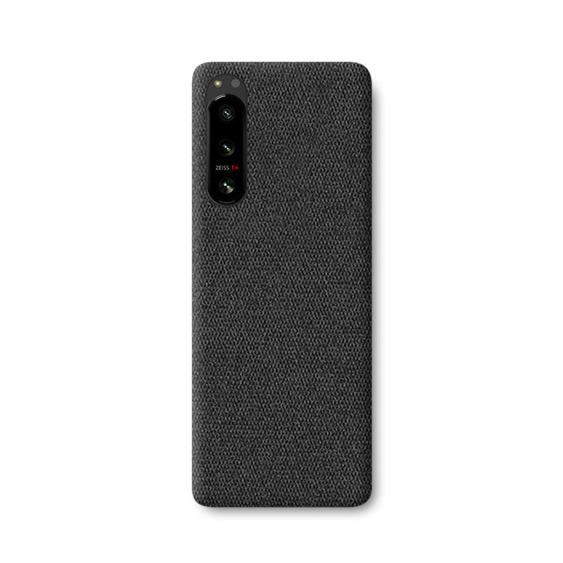 Fabric Sony Case Mobile Phone Cases Sequoia Black Xperia 5 IV