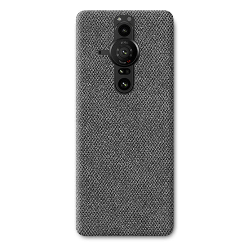Fabric Sony Case Mobile Phone Cases Sequoia Dark Grey Xperia Pro-I