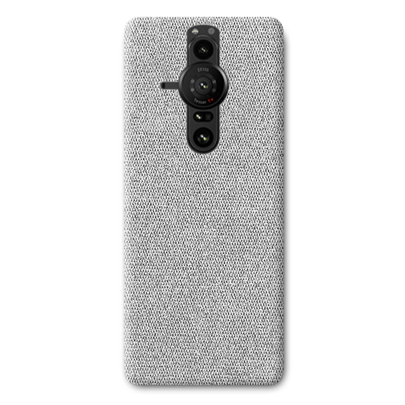 Fabric Sony Case Mobile Phone Cases Sequoia Light Grey Xperia Pro-I