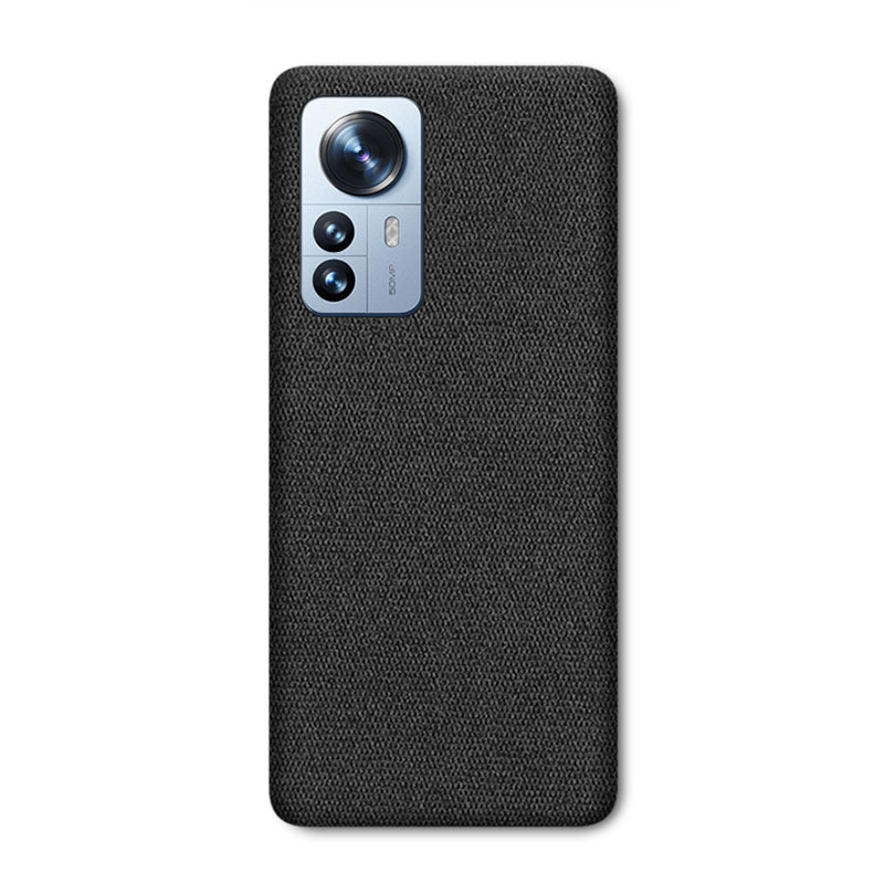 Fabric Xiaomi Case Mobile Phone Cases Sequoia Black Xiaomi 12