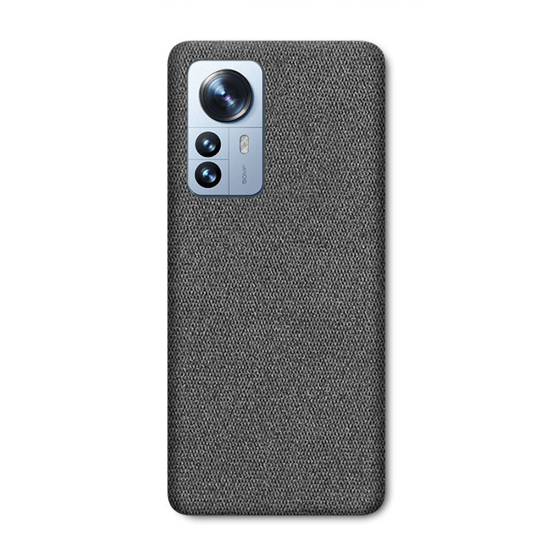 Fabric Xiaomi Case Mobile Phone Cases Sequoia Dark Grey Xiaomi 12