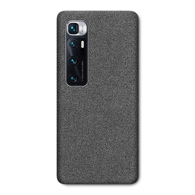 Fabric Xiaomi Case Mobile Phone Cases Sequoia Dark Grey Xiaomi Mi 10 Ultra