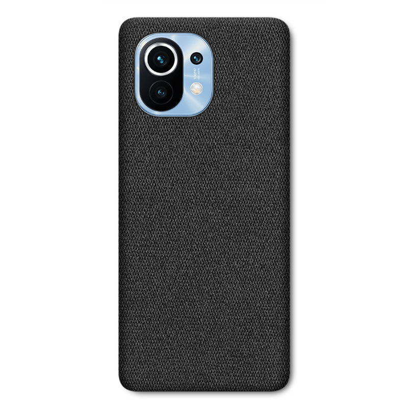 Fabric Xiaomi Case Mobile Phone Cases Sequoia Black Xiaomi Mi 11 Pro