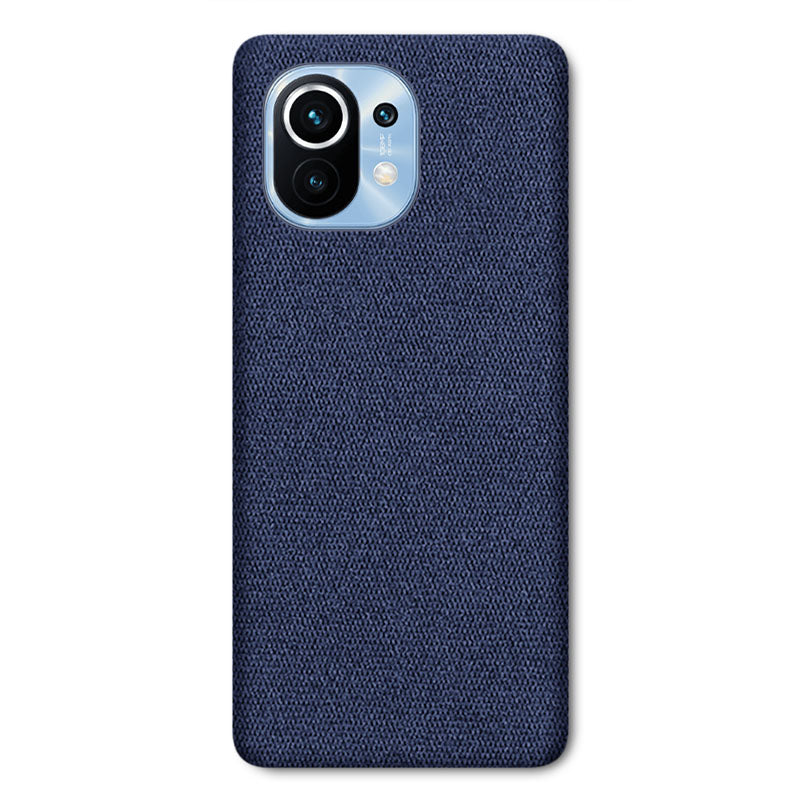 Fabric Xiaomi Case Mobile Phone Cases Sequoia Blue Xiaomi Mi 11 Pro