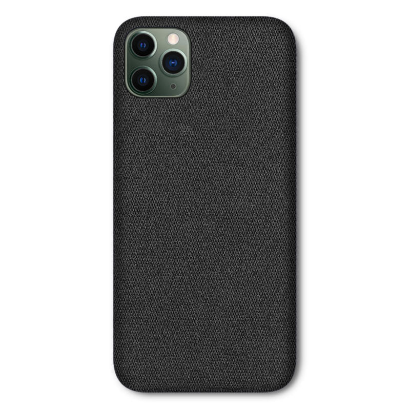 Fabric iPhone Case Mobile Phone Cases Sequoia Black iPhone 11 Pro Max