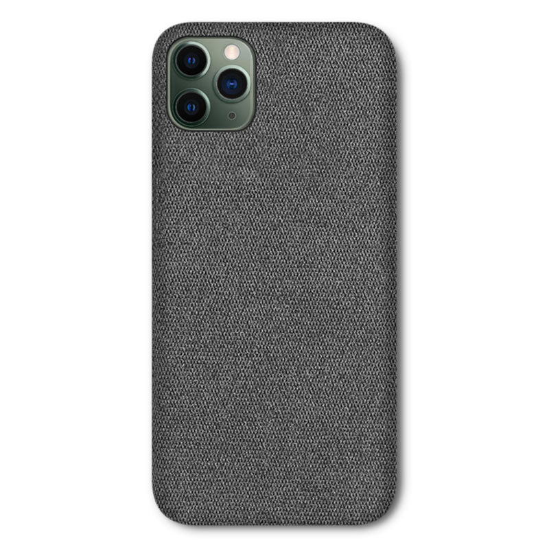 Fabric iPhone Case Mobile Phone Cases Sequoia Dark Grey iPhone 11 Pro Max