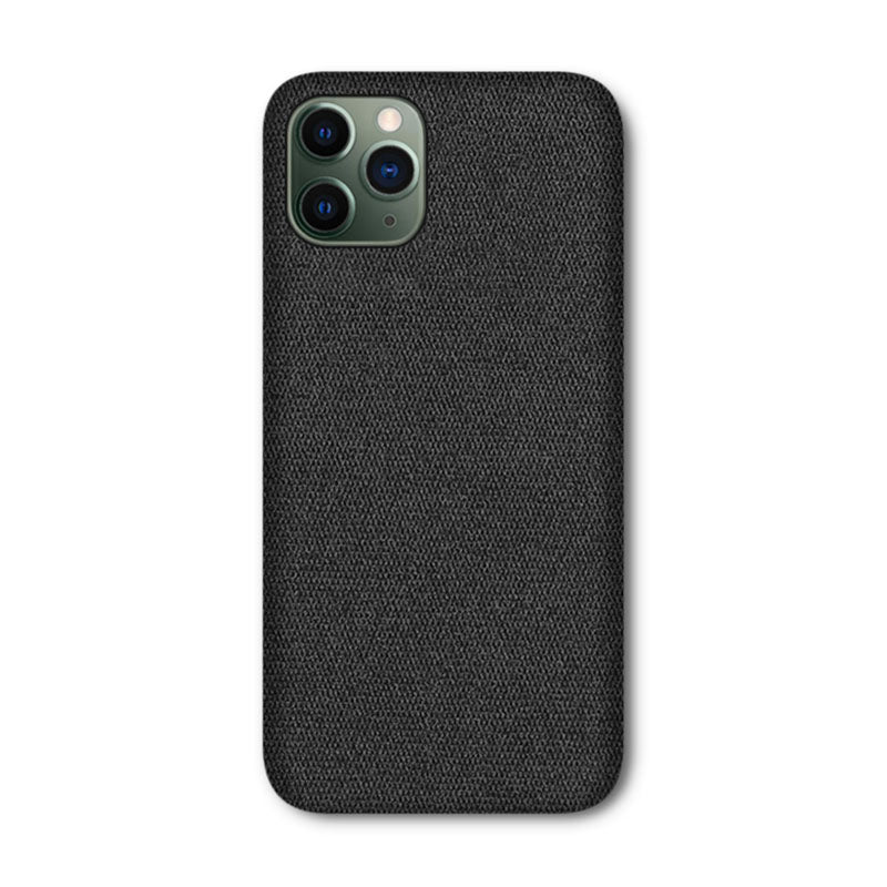 Fabric iPhone Case Mobile Phone Cases Sequoia Black iPhone 11 Pro