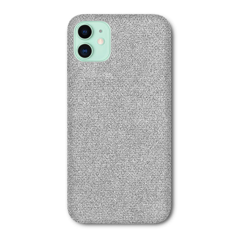 Fabric iPhone Case Mobile Phone Cases Sequoia Light Grey iPhone 11