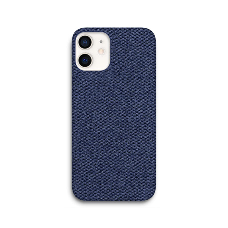 Fabric iPhone Case Mobile Phone Cases Sequoia Blue iPhone 12 Mini