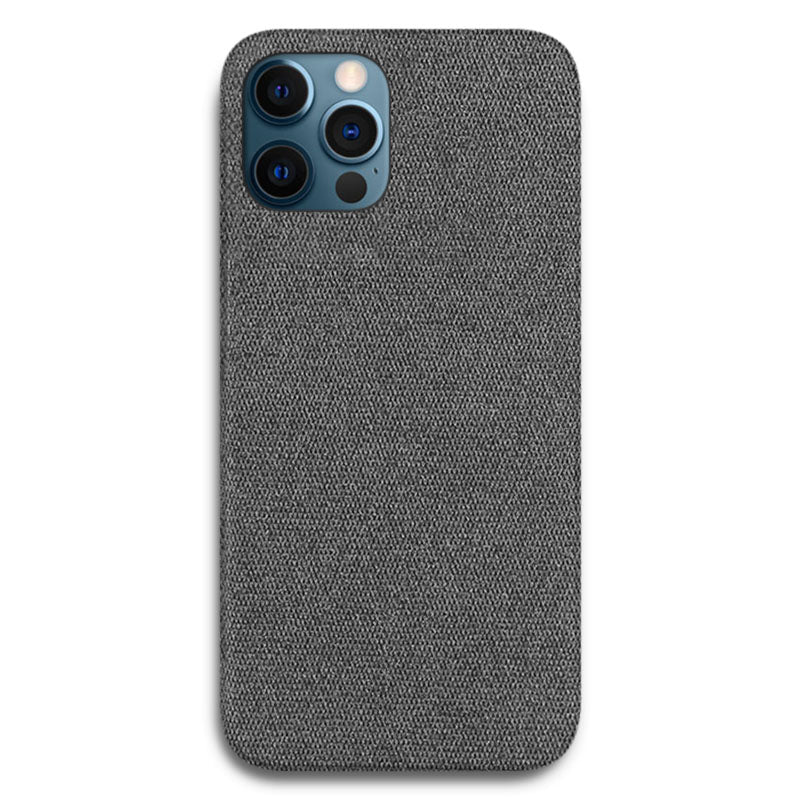 Fabric iPhone Case Mobile Phone Cases Sequoia Dark Grey iPhone 12 Pro Max