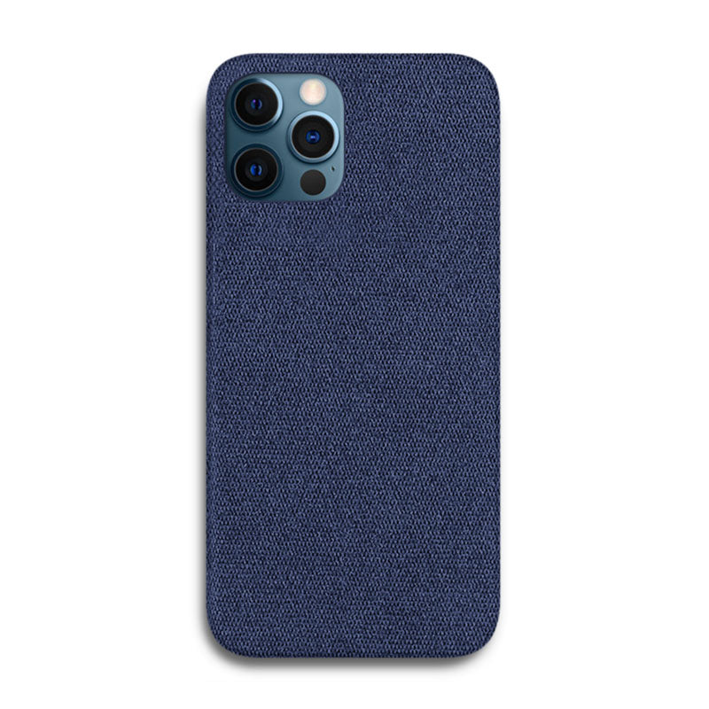 Fabric iPhone Case Mobile Phone Cases Sequoia Blue iPhone 12/12 Pro