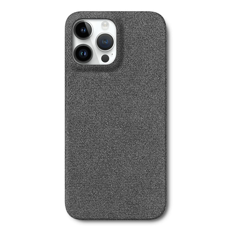 Fabric iPhone Case Mobile Phone Cases Sequoia Dark Grey iPhone 14 Pro Max