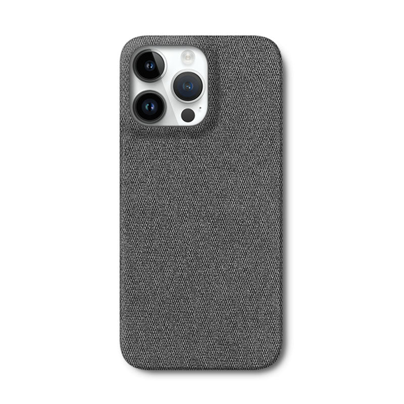 Fabric iPhone Case Mobile Phone Cases Sequoia Dark Grey iPhone 14 Pro