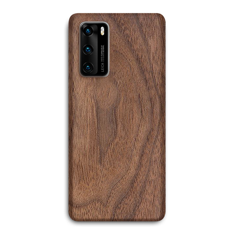 Slim Wood Huawei Case Mobile Phone Cases Komodo Walnut Huawei P40
