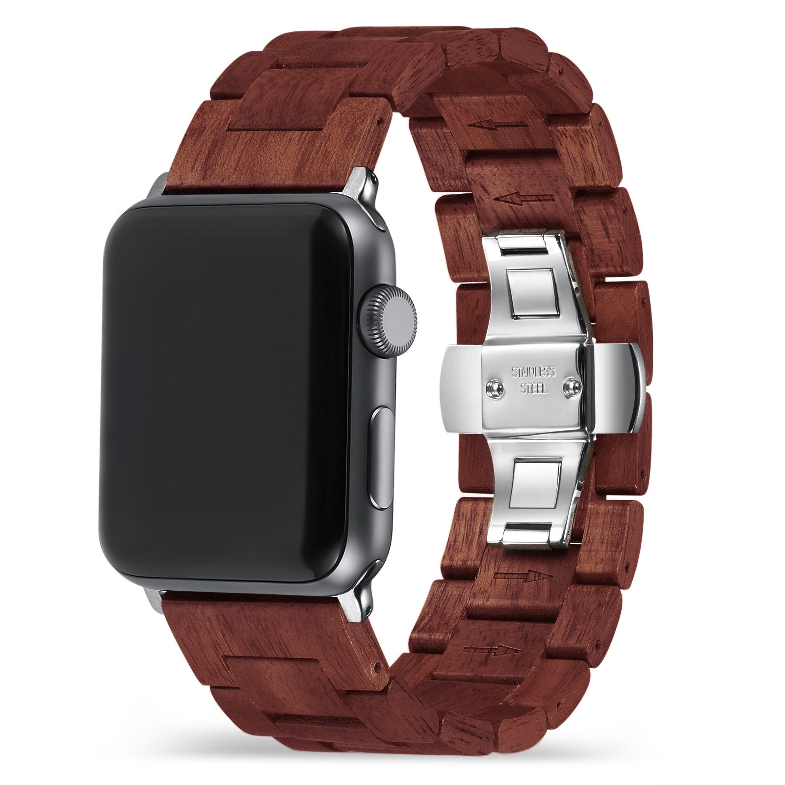 Wood Apple Watch Band Watch Bands Komodo