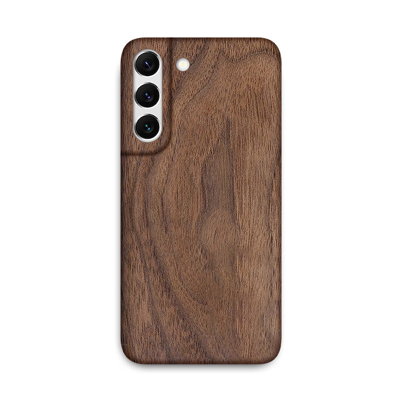 Slim Wood Samsung Case Mobile Phone Cases Komodo Walnut S22 Plus