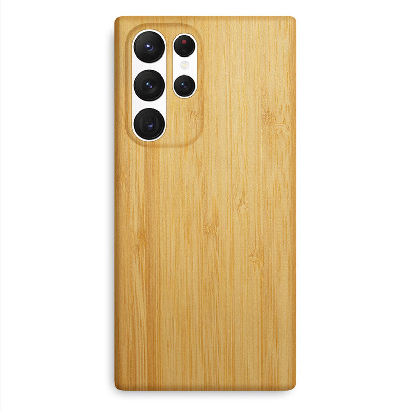 Slim Wood Samsung Case Mobile Phone Cases Komodo Bamboo S22 Ultra