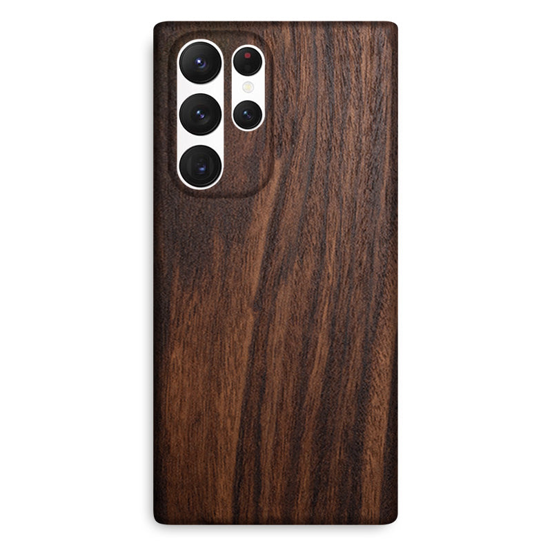 Slim Wood Samsung Case Mobile Phone Cases Komodo Mahogany S22 Ultra