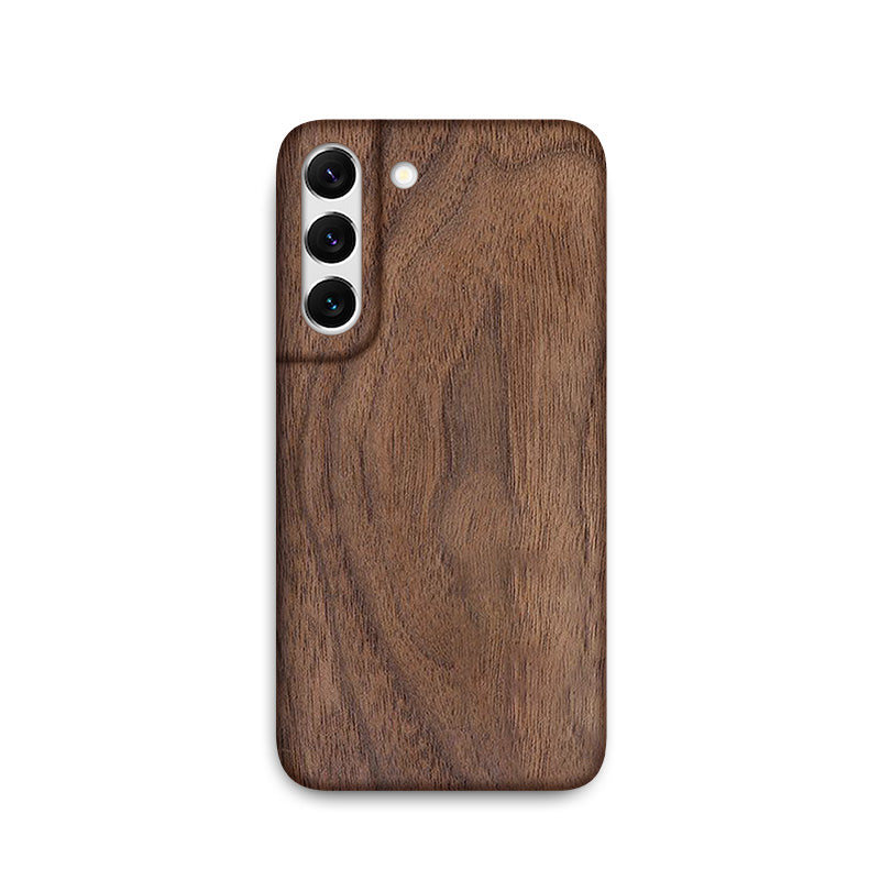 Slim Wood Samsung Case Mobile Phone Cases Komodo Walnut S22