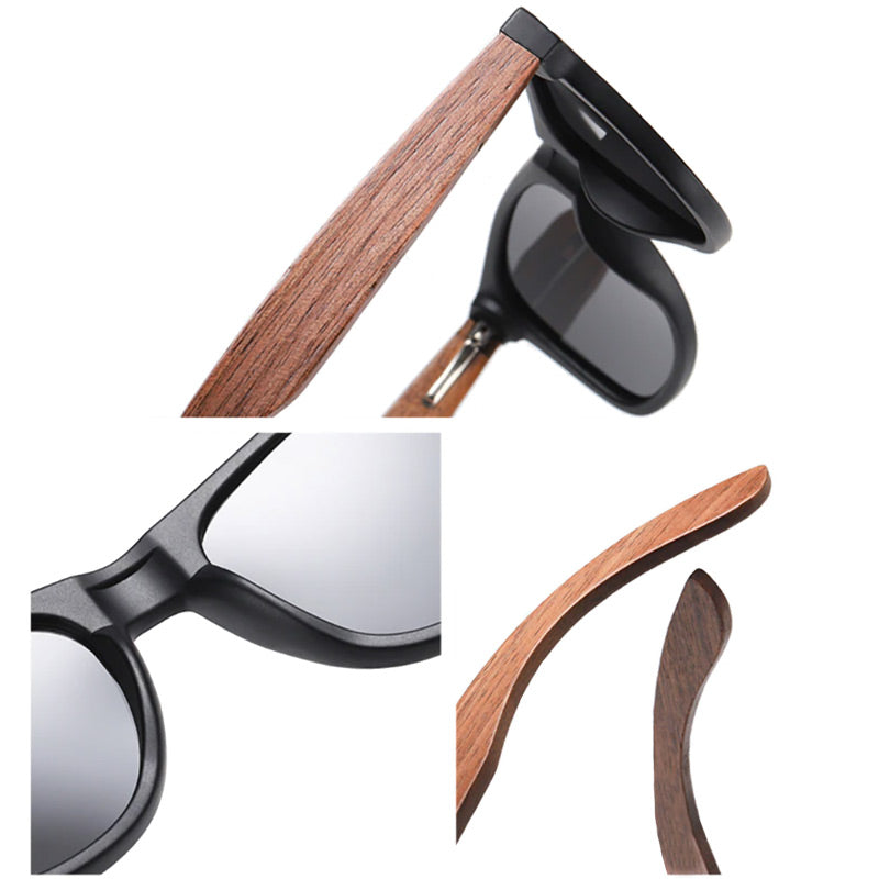 Walnut Sunglasses Sunglasses Polarized Wayfarer