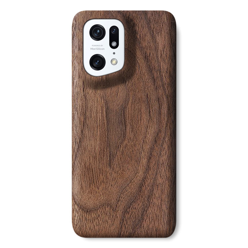 Slim Wood Oppo Case Mobile Phone Cases Komodo Walnut Find X5 Pro