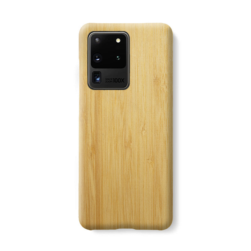 Slim Wood Samsung Case Mobile Phone Cases Komodo Bamboo S20 Ultra