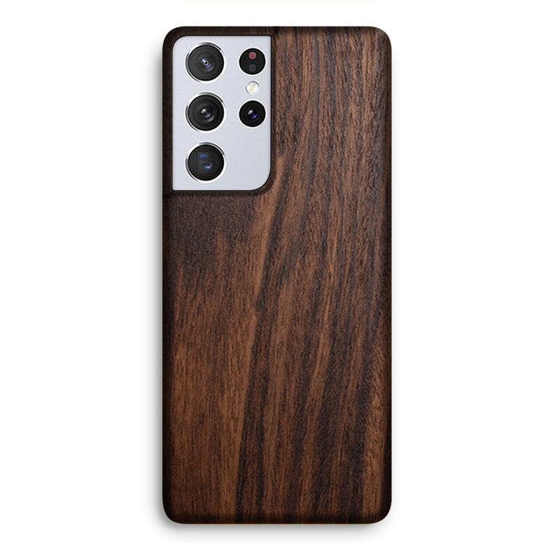 Slim Wood Samsung Case Mobile Phone Cases Komodo Mahogany S21 Ultra