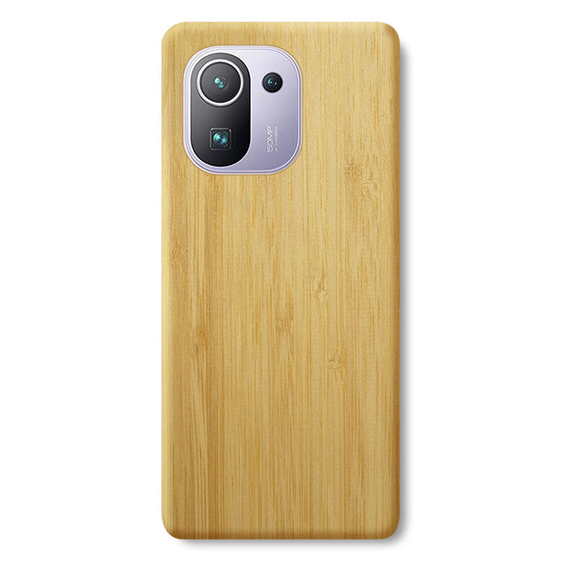 Slim Wood Xiaomi Case Mobile Phone Cases Komodo Bamboo Xiaomi Mi 11 Pro