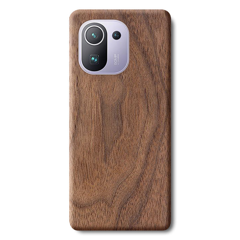 Slim Wood Xiaomi Case Mobile Phone Cases Komodo Walnut Xiaomi Mi 11 Pro