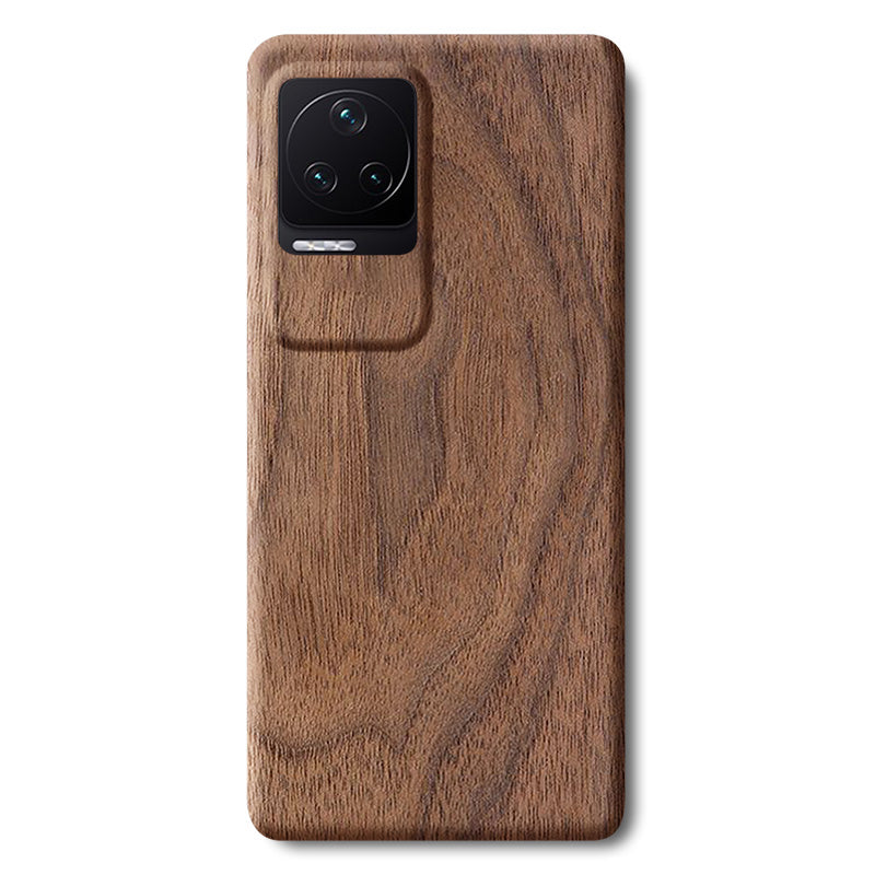 Slim Wood Xiaomi Case Mobile Phone Cases Komodo Walnut Redmi K50/K50 Pro
