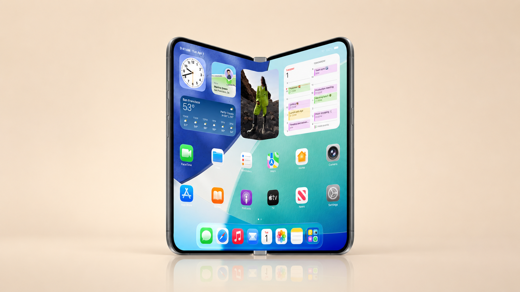 Foldable iPhone Reportedly Enters Production in July Ahead of Fall Launch