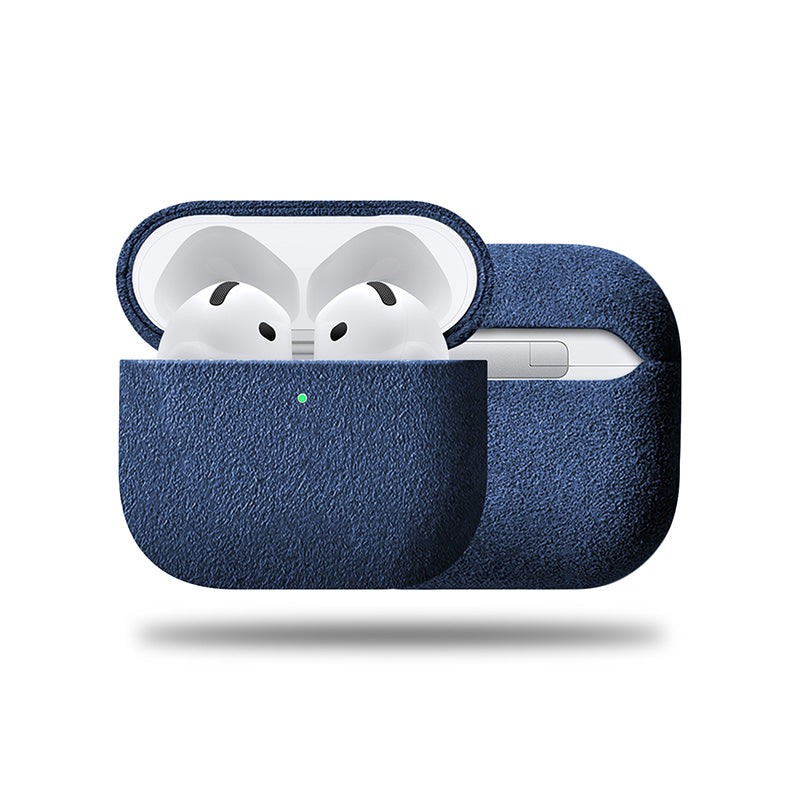 Alcantara AirPods Case AirPods Case Saguaro Ocean Blue Alcantara AirPods (4th Generation) 