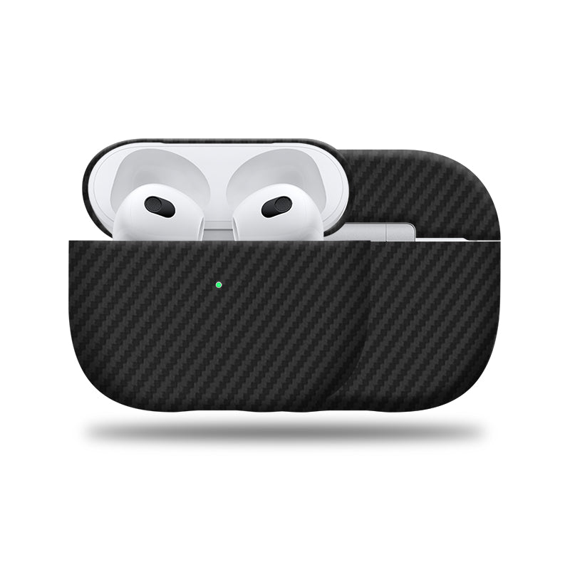 Aramid Fiber AirPods Case  Volaris Black Aramid Fiber AirPods (3rd Generation) 