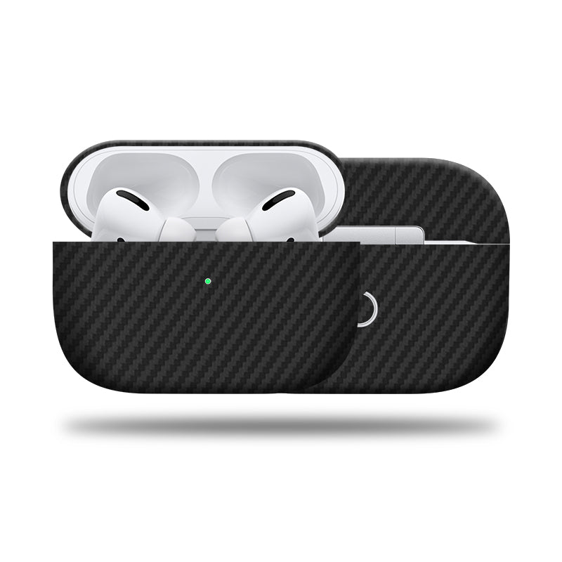 Aramid Fiber AirPods Case  Volaris Black Aramid Fiber AirPods Pro (2nd Generation) 