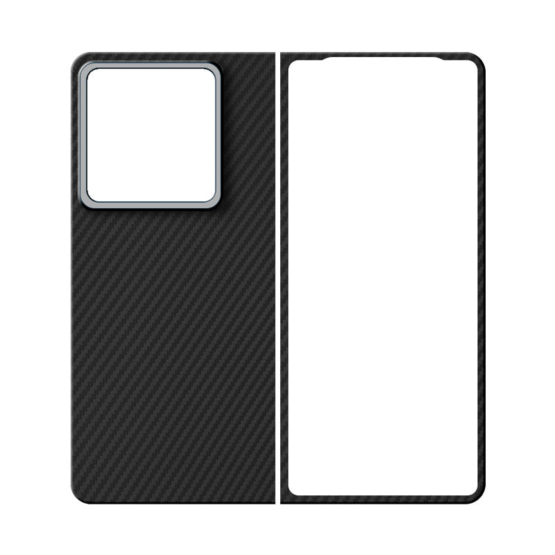 Aramid Fiber Motorola Razr Fold phone case in black