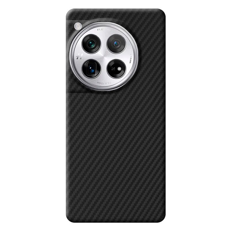 Aramid Fiber OnePlus Case Mobile Phone Cases Volaris Black Aramid Fiber OnePlus 12 Open