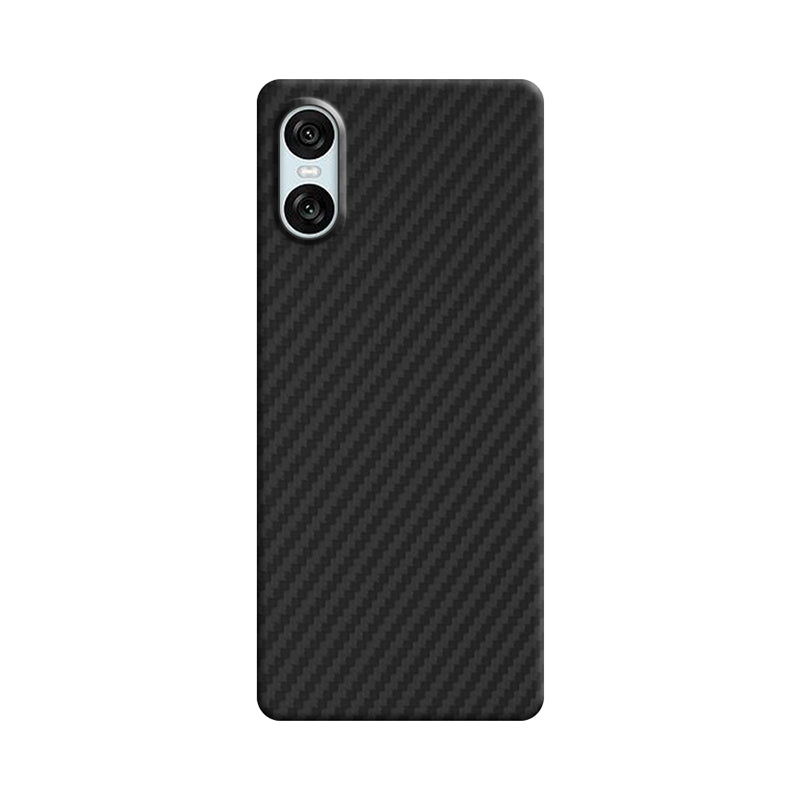 Aramid Fiber Sony Case  Volaris Black Aramid Fiber Xperia 10 VI 