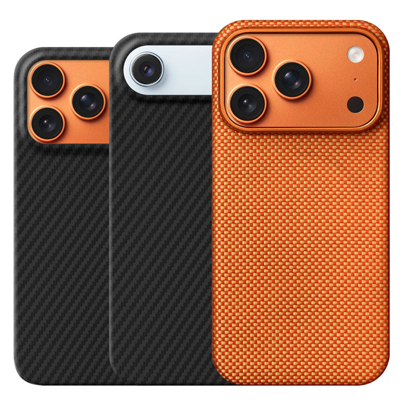 Volaris Aramid Fiber iPhone Case – Slim, Strong, MagSafe Ready Black Aramid Fiber / iPhone Air / Sealed Volaris Aramid Fiber iPhone Case – Slim, Strong, MagSafe Ready Black Aramid Fiber / iPhone Air / Sealed