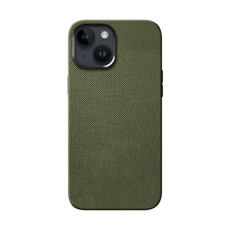 Cordura iPhone Case Mobile Phone Cases Kilimanjaro Military Green iPhone 14 