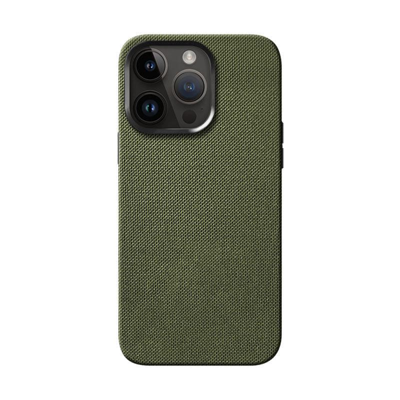 Cordura iPhone Case Mobile Phone Cases Kilimanjaro Military Green iPhone 14 Pro 