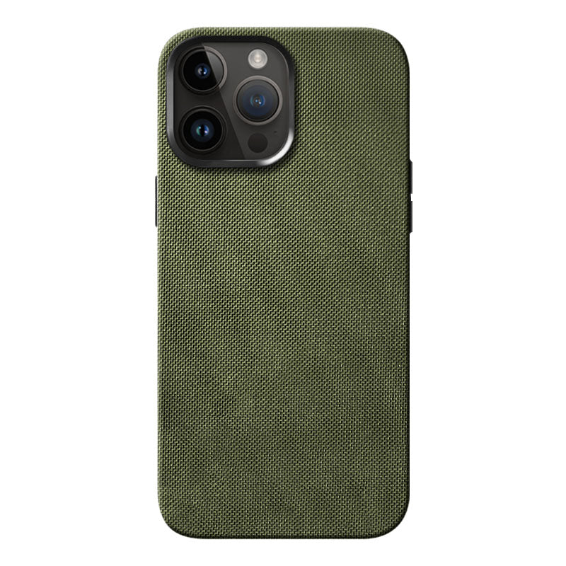 Cordura iPhone Case Mobile Phone Cases Kilimanjaro Military Green iPhone 14 Pro Max 