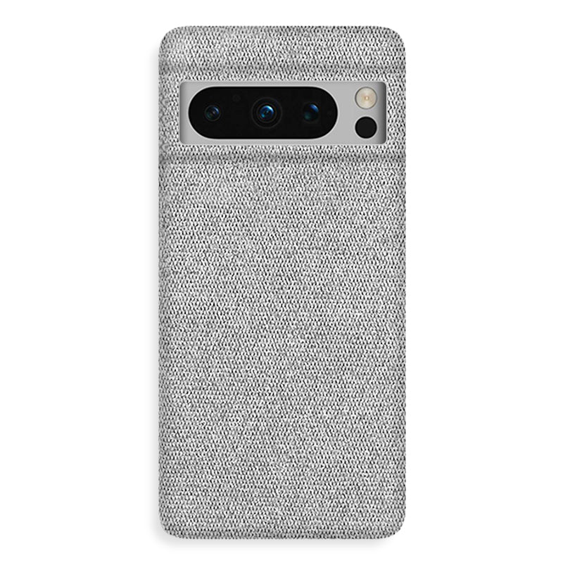 Fabric Pixel Case Mobile Phone Cases Sequoia Light Grey Pixel 8 Pro 